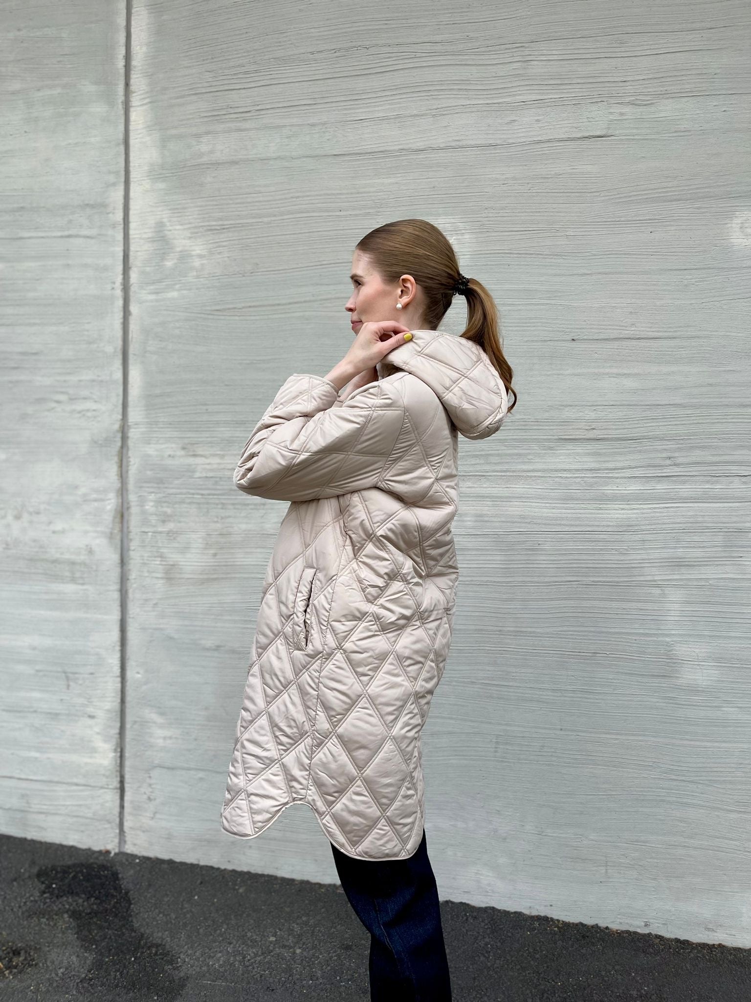 VIQUILA Coat - Feather Gray